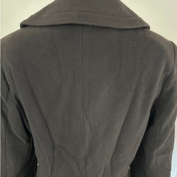 Harve Benard Vintage Coat Blazer Wool Cashmere Brown Size 8 Old Money Luxury - Picture 6 of 14
